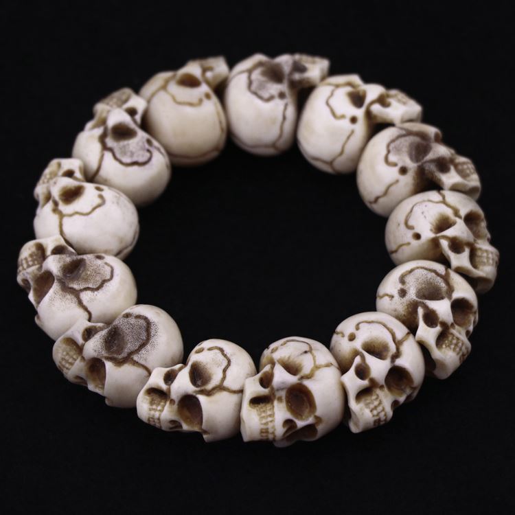 Deer Antler Impermanence Mala