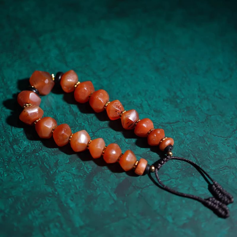 Vintage Agate Wrist Mala